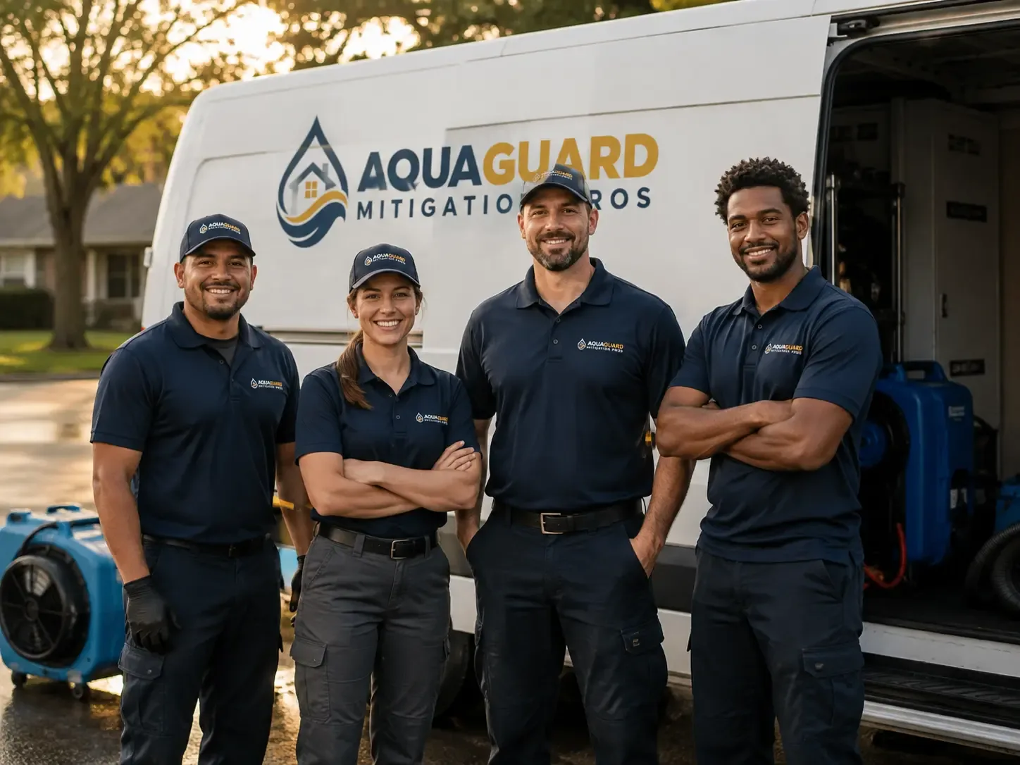 Water Damage Mitigation company in Marty, SD
